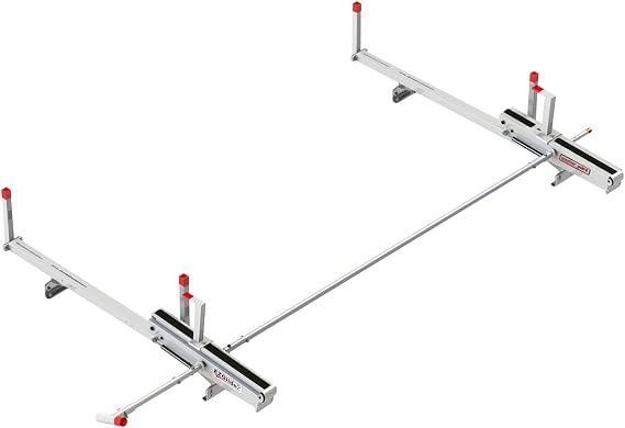 Weather Guard EZGLIDE2TM Fixed Drop-Down Ladder Rack, Full, Model 2271-3-01