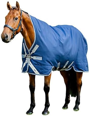 Rhino Wug Turnout Blanket 100g 81 Navy/Gray/Blue
