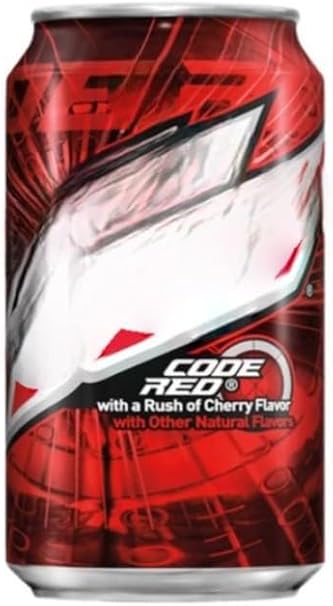 Code Red Cherry Soft Drink 355ml (Pack of 12) "A symphony of flavors" For All Occasions
