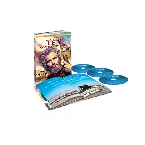 Ten Commandments 1923 and 1956 Digibook [Blu-ray]