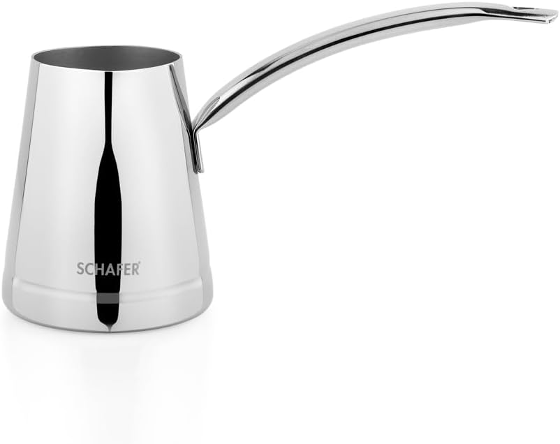Schafer Fabian Steel Coffee Pot No:4-1 Piece-Inox