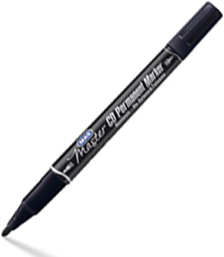 Mas 131500641401 6414 Permanent CD Marker, Black