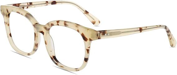 Firmoo Oversized Blue Light Blocking Reading Glasses 1.75, Tortoise Pattern Vintage Computer Readers Glasses for Women/Men