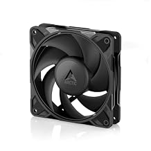ARCTIC P12 Pro LN - Low-Noise Premium Fan, 120 mm PWM Fan, 450-2000 RPM, 0 RPM <5% PWM, Fluid Dynamic Bearing, 4-Pin - Black