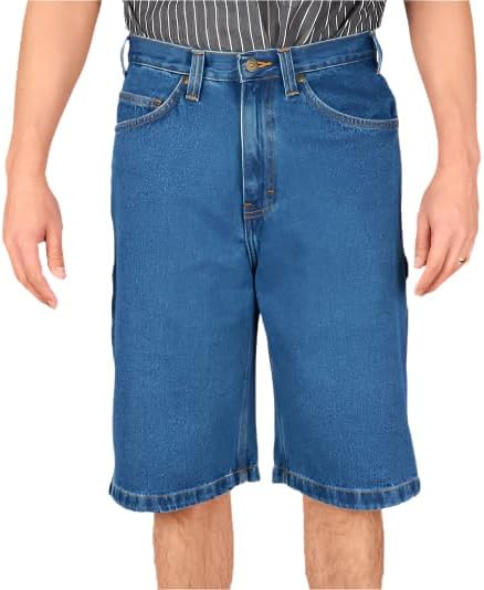 Indigo Denim Carpenter Shorts by Ben Davis Co