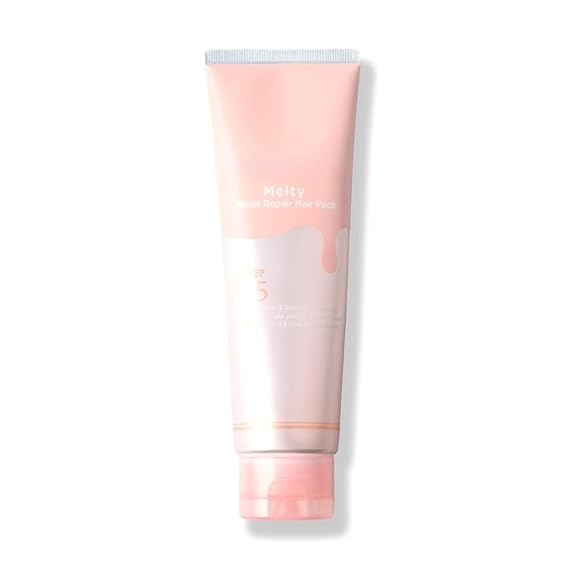 GASHINA STORY Melty Moist Hair Pack 130g - Japanese Hair Moisturizer for Dry Hair - Deep Moisturizing Hair Cream for Women - Smooths & Detangles - Honey-Based Formula for Unruly Hair