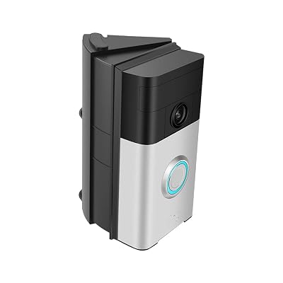 Waterproof Adjustable 30 to 55 Degree Angle Mount for Ring Video Doorbell 1234ProPro 22020 Release Angle Adjustment Adapter Mounting Plate Bracket Wedge Kit Doorbell NOT Included