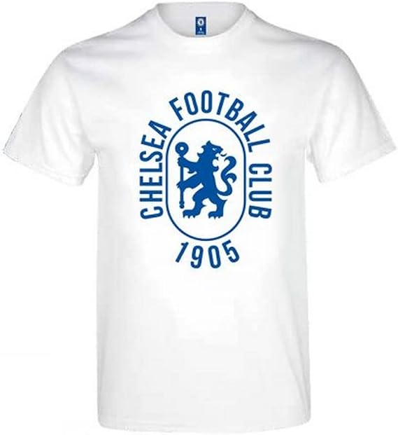 Chelsea EPL 1905 White T Shirt - Authentic EPL (Medium 38/40")