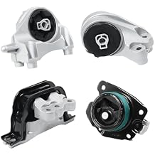 4PCS Engine Motor Mount Transmission Mount Set Compatible with Chevy Equinox & GMC Terrain 20102017, Chevy Captiva Sport 20122015 L4 2.4L Automatic Transmission