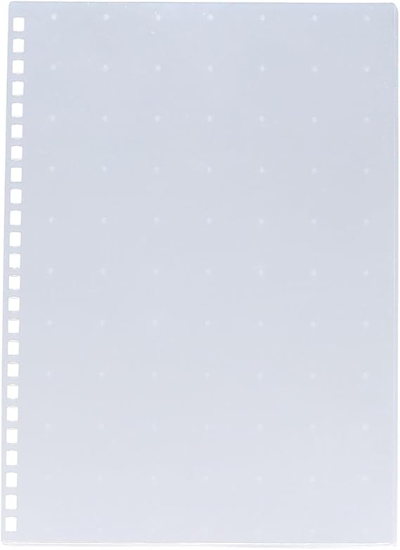 Lihit Lab Customized Open Ring Notebook, Pocket Type Cover, A5 Crystal, N2901-25