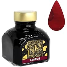 Diamine 80ml Fountain Pen Ink Bottle, Oxblood