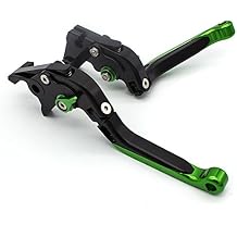 Folding Extending Clutch Brake Levers for R-oyal E-nfiel-d C-ontinental GT 650, C-ontinental GT 535, 650 Inter-Ceptor, C5 and B5, 2017 on Euro Sand Blasting
