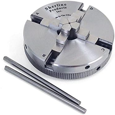 3.1" 4-Jaw Self-centering Chuck
