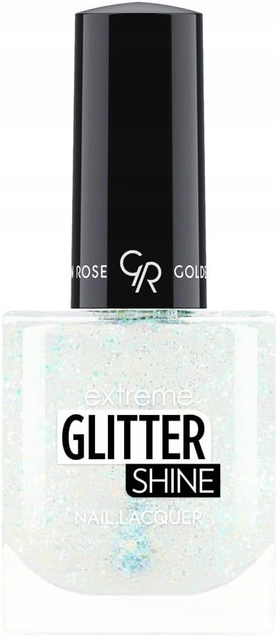 Golden Rose Glitter Shine Nail Lacquer No: 203 - Işıltılı ve Simli Parlak Oje