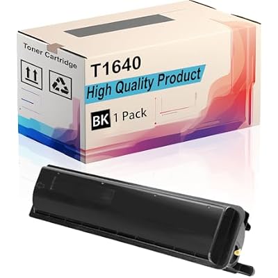 Toner Cartridge Compatible for Toshiba E-Studio 163 165 203 205 166 167 206 207 237 Printers |T1640 T-1640 T-1640C| High Yield 10000 Pages, Print More Pages with Precision Technology Black