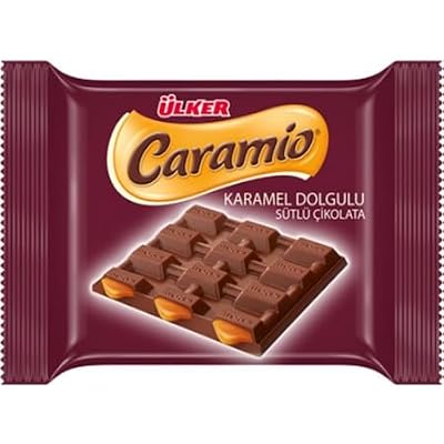 Ülker Caramio Caramel Square Chocolate 55G