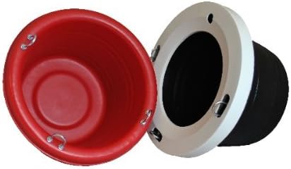 Jolly Pets Feed Tub, Maroon, Large