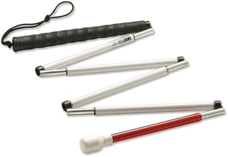 Ambutech 6-Sec. Folding Graphite Cane-Marsh-52-in