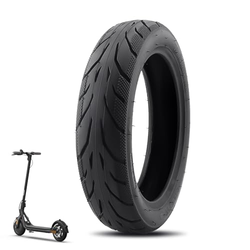 10x2.125 Tire, Heavy Duty Outer Tire Compatible with Ninebot by Segway Kickscooter F25F30F40F65D18WD28UD38U, Scooter Accessories 1 Pack