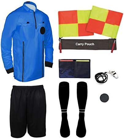 New! Pro Soccer Referee Package Full Sleeve (9 Piece)