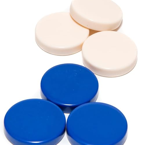 Backgammon Checkers - Blue 1316"
