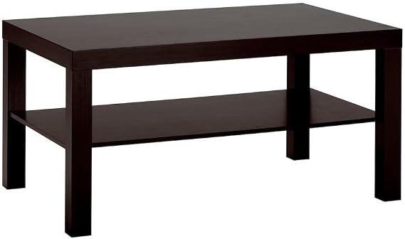 LACK Coffee table, black-brown Durable