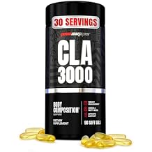 ProSupps CLA 3000 Lean Body Composition Support - Stim-Free Conjugated Linoleic Acid Workout Supplement for Weight Management & Appetite Support with Omega 6 Fatty Acid - Gym & Fitness - 90 Softgels