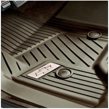 2015-2017 Chevrolet Cocoa W/ Chrome Logo Front Premium All-Weather Floor Liners