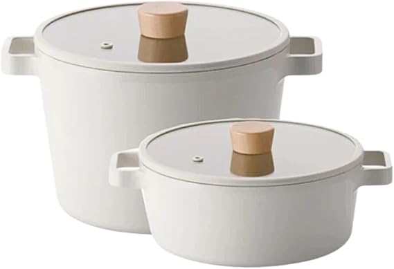 Neoflam FIKA 4-Piece Ceramic Nonstick Pot Set, 22cm, Induction, Korea