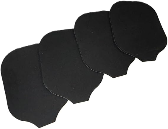 (4 Pads) Quietshhot Mutes The Thud - Not The Game Fits On Top of Your Pickleball Paddle to Reduce The Pitch by Up to 4X - Quiet The POP- NOT The Game -