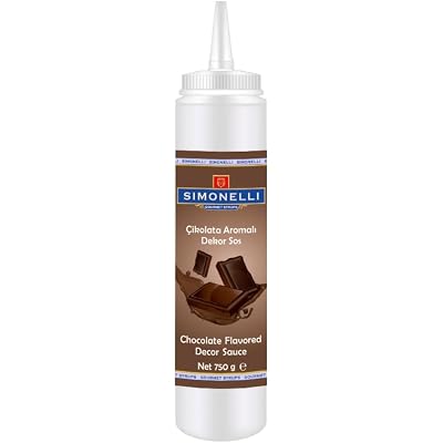 SIMONELLI CHOCOLATE Chocolate Flavored Decor Sauce 750 G