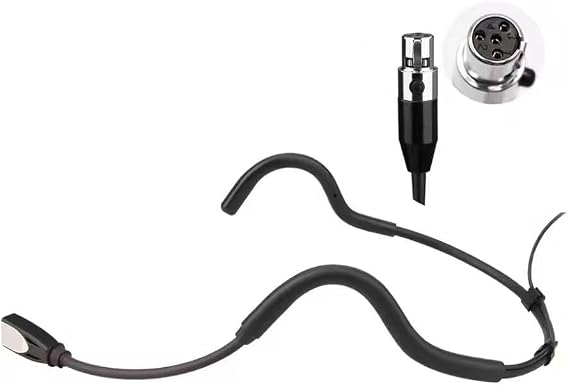 KIMAFUN Pro Wired Headset Microphone Unidirectional Condenser Mic for Speech Classroom Hosting Teaching and Shure