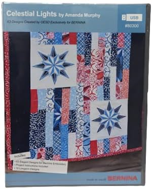 Bernina Embroidery Designs Celestial Lights by Amanda Murphy #80300 USB