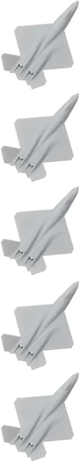 5PCS YF-23 Black Widow Stealth Fighter Military Model 1/2000-1/350 Resin Fighting Aircraft Battle-plane Model DIY Scene Assembly Mould(1/2000 (8mm))