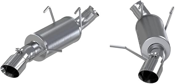 MBRP 11-14 Ford Mustang GT 5.0 3in Dual Muffler Axle Back Split Rear Alum Exhaust System