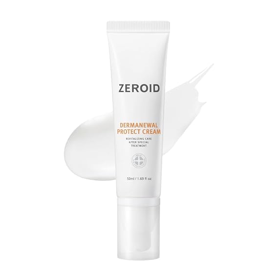 ZEROID Dermanewal Protect Cream, 1.7 fl oz (50ml)