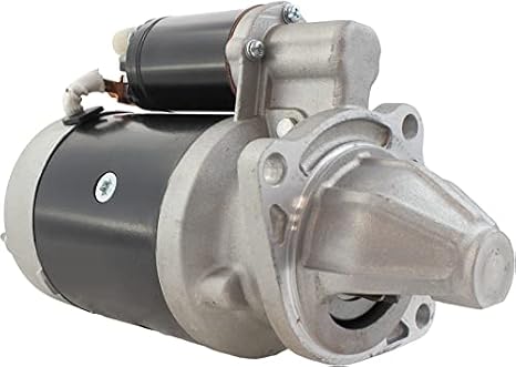 New 12V Starter Compatible with Mahindra Tractor 4005 4025 4525 475 5005 5500 575 6500 4 Cyl Dsl 2.0L-3.5L Replaces 26024070A 26025115 26025115A 123344R91 5558084R91 005558084R91 23300-95006 26M251