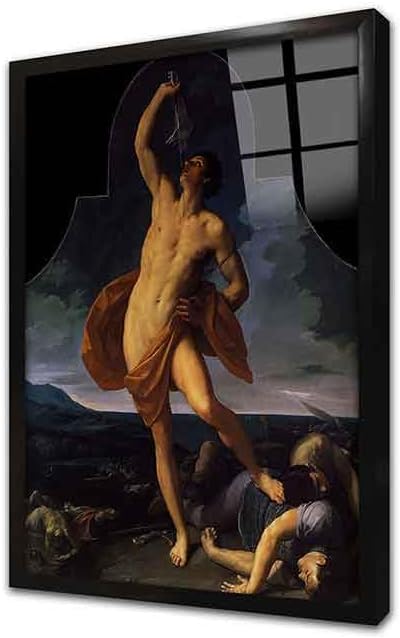 Tablosan Galip Samson Çerçeveli Cam Tablo 50X70 Cm Cb02097