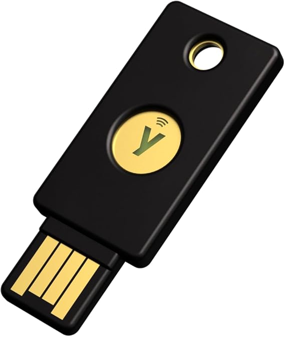 Yubico Yubikey 5 NFC FIPS 140-2 validated, Multi-Protocol - FIDO2/WebAuthn, FIDO U2F, Yubico OTP, Oath-TOTP, Oath-HOTP, Smart Card (PIV) and OpenPGP