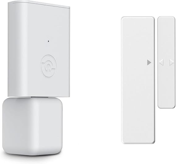 Lockly Secure Link Wi-Fi Hub and Wireless Door Sensor, Control Your Lockly Smart Lock from Anywhere with Real-time Notifications and Voice Control