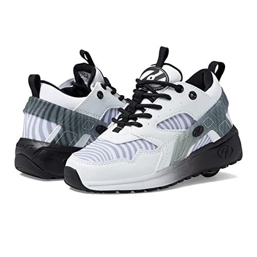 HEELYS Girls Force Little KidBig KidAdult WhiteBlack 6 Big Kid Womens 7 M