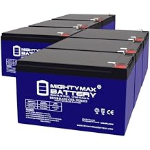 Mighty Max Battery 12V 15AH Gel F2 Replacement Battery Compatible with Peg Perego Gator HPX - 6 Pack