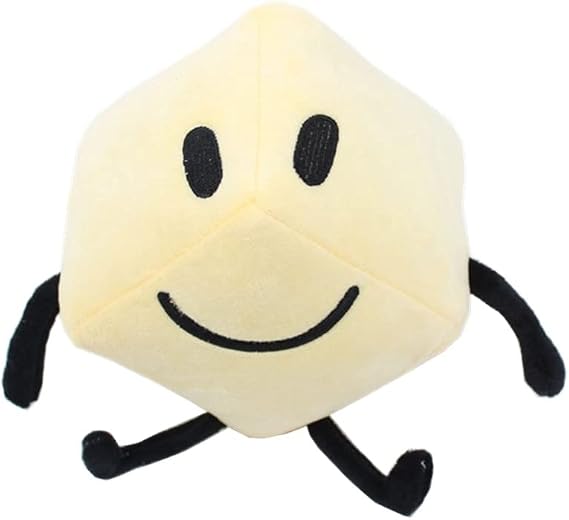 Anime Plush Stuffed Pillow: Evil Leaf/Loser/Lollipop/Cake/Stone/Jelly Game Character Throw Pillow Plushies Cuddle Figure Soft Cushion Home Sofa Decoration 15-30cm(5.9-11.8in)