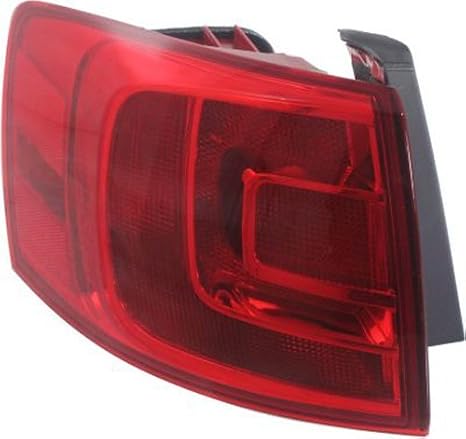 CPP Driver Left Side Tail Light Tail Lamp for 11-17 Volkswagen Jetta