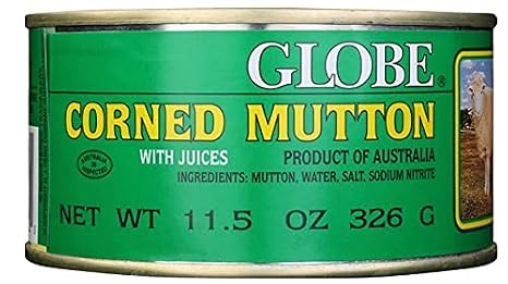 Globe Corned Mutton with Juices,11.5oz