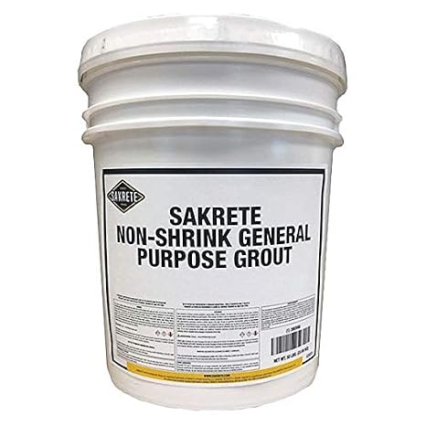 Non-Shrink Grout, 50 lb, Gray, 0.42 cu. ft.