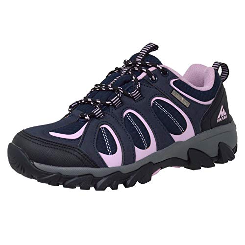 Women's Vegan Hiking Shoes – Stylish Low-Cut Lace-Up, Waterproof, Optimal Grip, Comfortable Outdoor Adventure Footwear