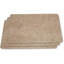 G-Floor Drip & Dry Tan Universal Restroom Mat (29" x 44", 3-Pack) - Features Absorbent Layer with Waterproof Vinyl Backing for Bathrooms, Commodes, and Industrial Settings