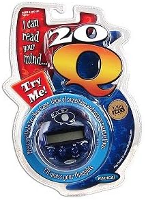 Radica 74012 20Q I can read your mind Handheld Game (Blue)