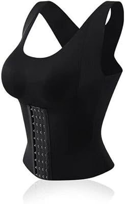 3-in-1 Waist Buttoned Bra Shapewear Hotlovesecret Bra, Womens Shapewear Waist Trainer Corset Vest